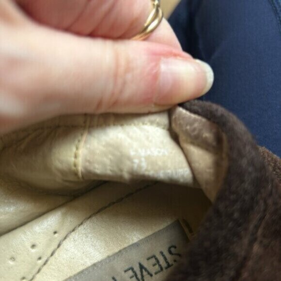 Brown Suede Steve Madden Flats - Picture 2 of 2